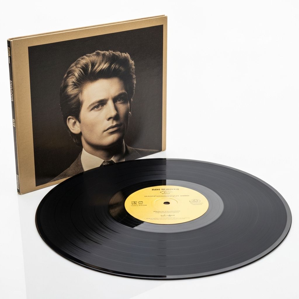 Schallplatte in ausgezeichnetem Zustand mit minimalen Verschleißspuren